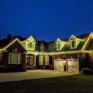 Expert LED Christmas Light Installation In Albemarle, NC